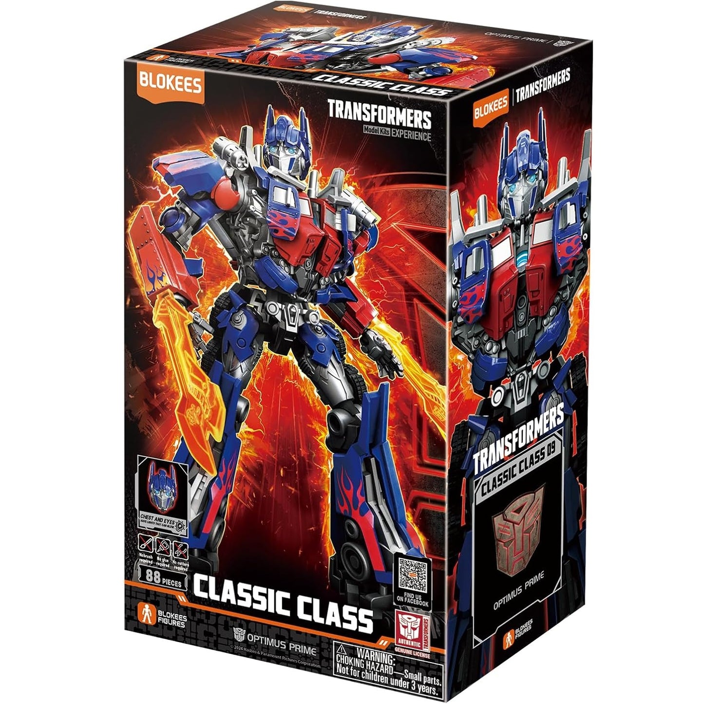 Blokees Transformers Model Kit Classic Class 09 (Optimus Prime) Action Figure 71157