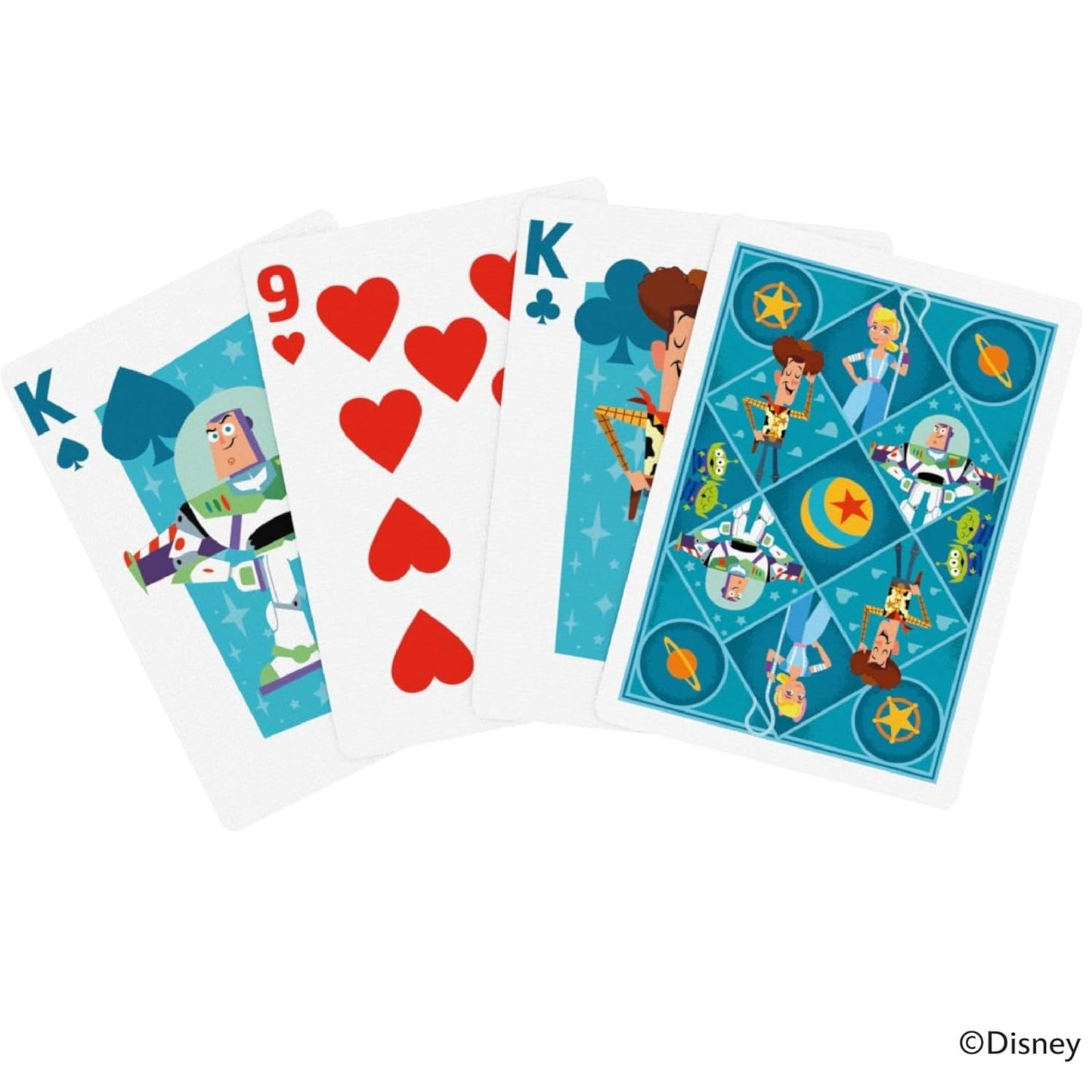 Bicycle - Disney (Toy Story) - Playing Cards - Mazzo di Carte da Collezione, Poker, Magia e Cardistry basato sul famoso film di Animzione Disney Pixar