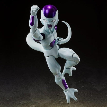 Bandai S.H. Figuarts - Dragon Ball Z: Frieza (Quarta Forma) Fourth Form - Action Figure da Collezione 14 cm