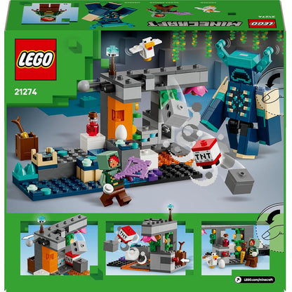 Lego - Minecraft 21274 L'Incontro con il Sorvegliante - 7+ Costruzione 238 Pz