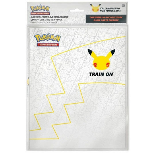 Pokemon Gran Festa Binder Raccoglitore Per 30 Card Giganti + Carta Pikachu Jumbo