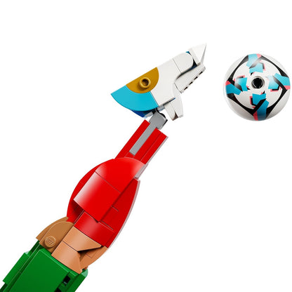 LEGO Editions 43016 (Cristiano Ronaldo) Leggenda del Calcio - 854 pcs Kit Modellismo con Action Figure 3D da Esposizione - Giocattolo Decorazione Cameretta - Regalo per Bambini e Bambine da 12 Anni e Fan Adulti (World Cup 2026)