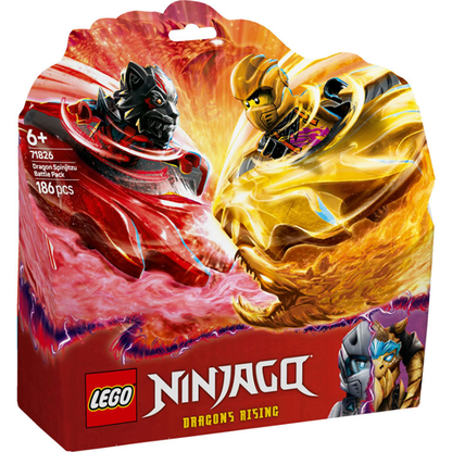Lego - Ninjago 71826 (Battle Pack Draghi dello Spinjitzu) 186 pz 6+ Costruzioni