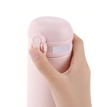 Borraccia Termica Thermos Acciaio Inox Bottiglia 500Ml (24H) Tappo a Scatto con Beccuccio | Rosa / Azzurro