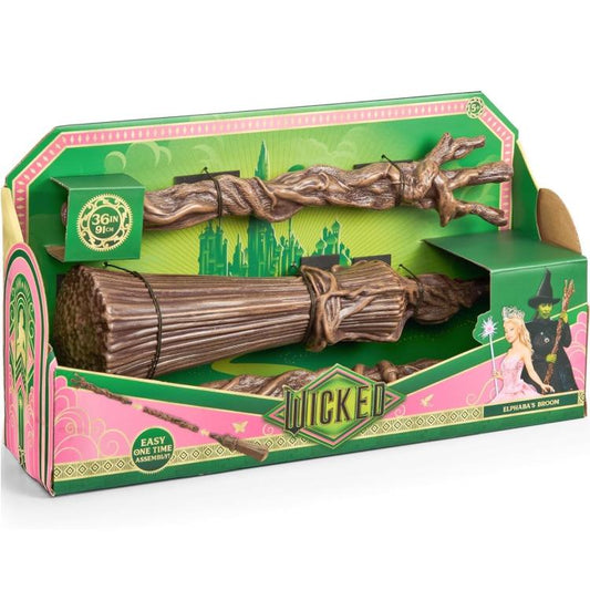 The Noble Collection - Wicked (Elphaba'S Broom) Replica Scopa 91Cm Di Elphaba