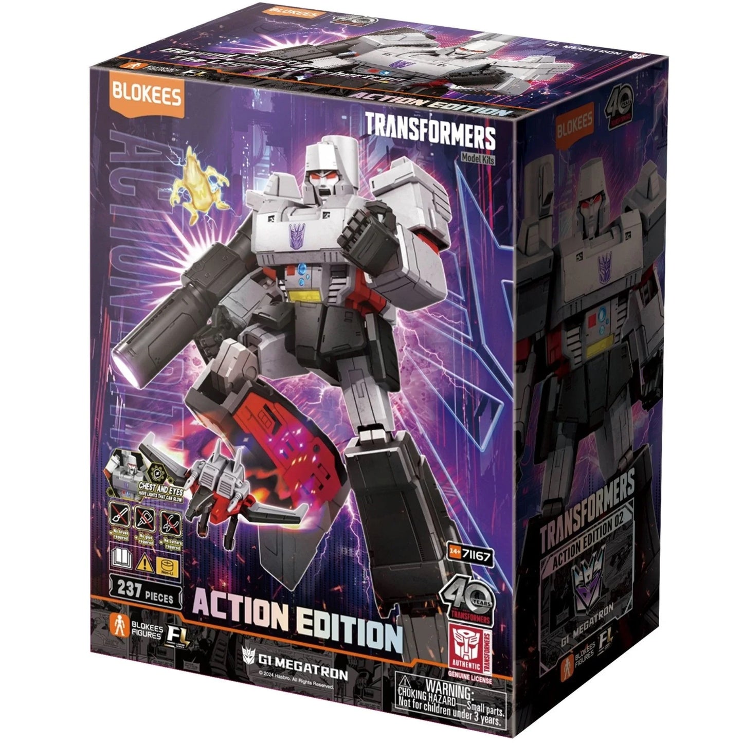 Blokees Transformers Model Kit Action Edition 02 Figure MK (G1 Megatron) 71167