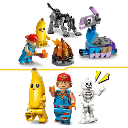 Lego - Fortnite 77075 (Campo di Bananita e Starter) Lama Delle Scorte Costruzione da 250 pz 7+