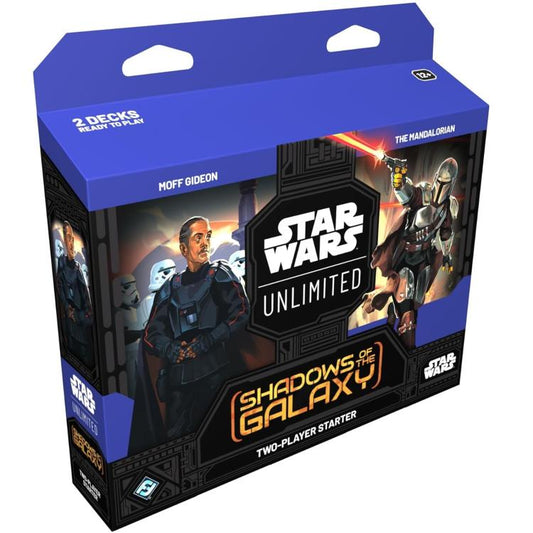 Star Wars Unlimited (Shadows Of The Galaxy) Starter Set 2 Giocatori Cioco Carte