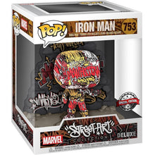 Funko Pop ! Marvel Street Art Collection Deluxe - Iron Man (753) Special Edition