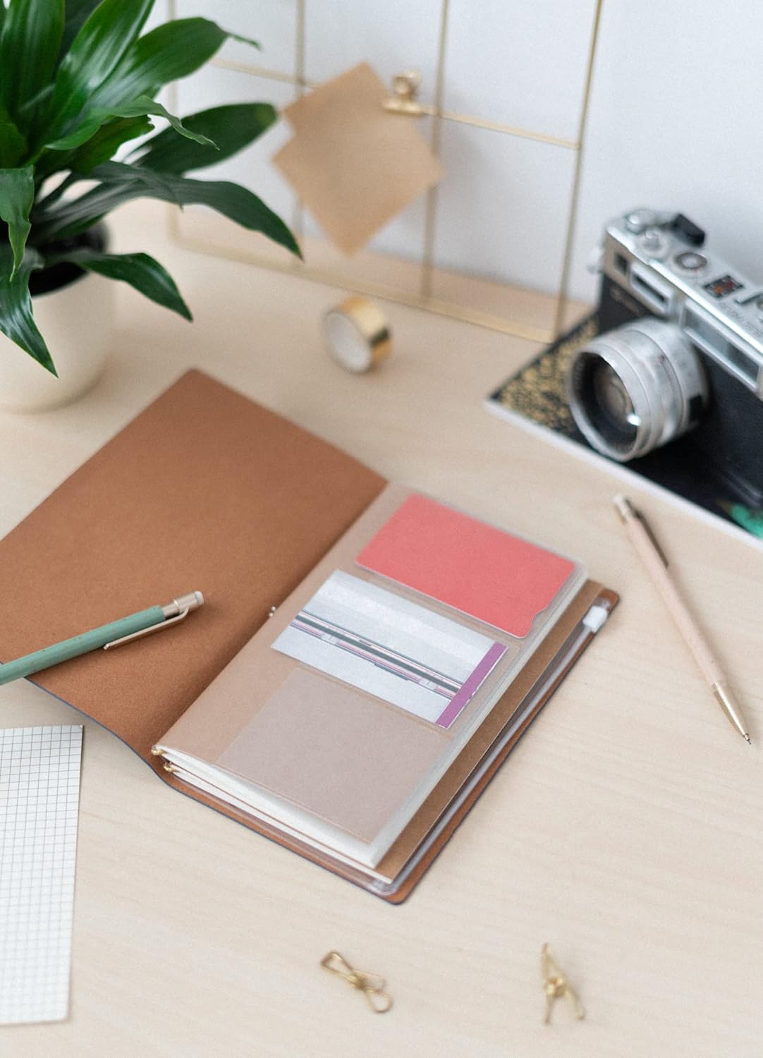 Taccuino "Astrale Sole Luna" Diario Personale da Viaggio 2 Quaderni Sostituibili: Bullet Journal Puntinato e a Righe 160 pag