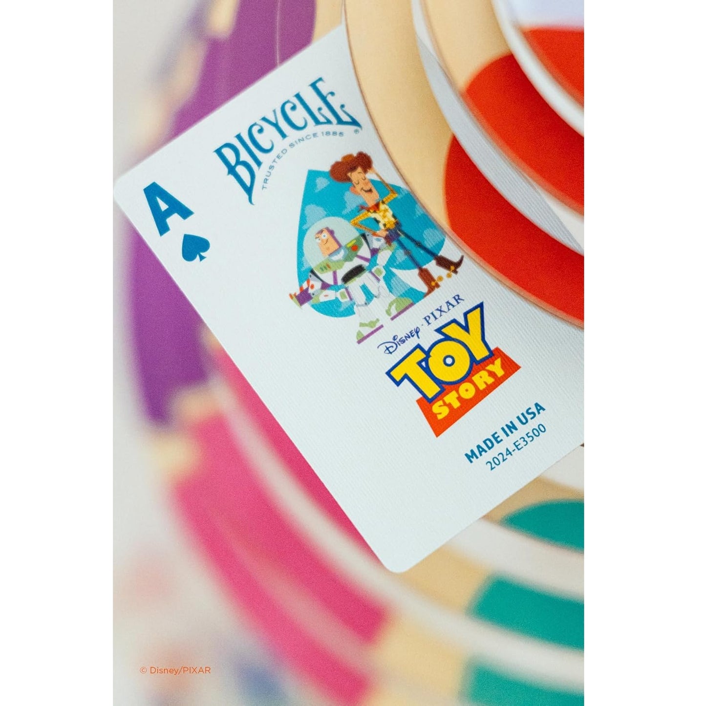 Bicycle - Disney (Toy Story) - Playing Cards - Mazzo di Carte da Collezione, Poker, Magia e Cardistry basato sul famoso film di Animzione Disney Pixar