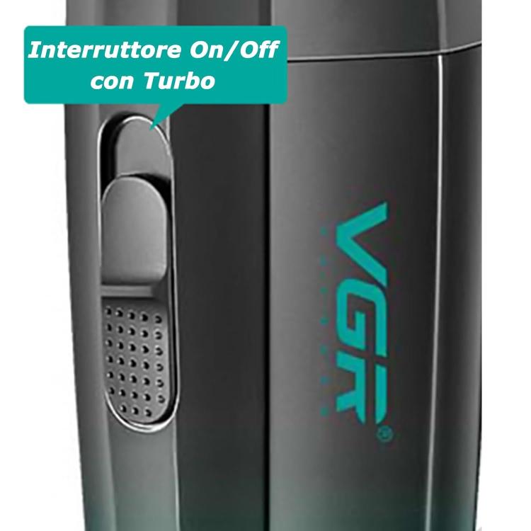 Vgr Salon Series V-003 Tagliacapelli Professionale Rasoio Elettrico Con Display