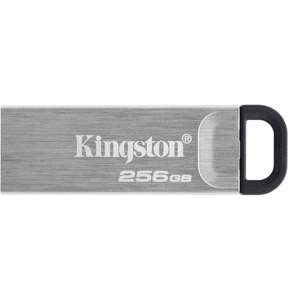 Kingston Pendrive 256GB DTKN/256GB Data Travel Kyson USB-A 3.2 Chiavetta Memoria Metal Argento PC 200MB/s