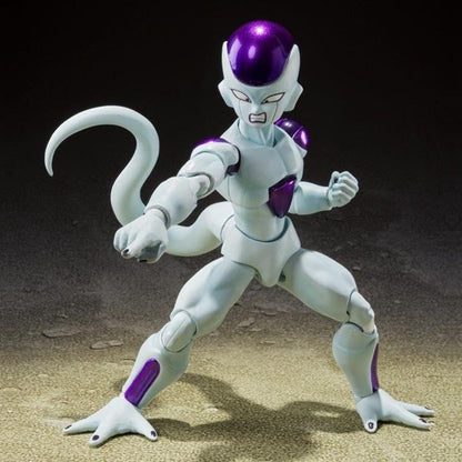 Bandai S.H. Figuarts - Dragon Ball Z: Frieza (Quarta Forma) Fourth Form - Action Figure da Collezione 14 cm