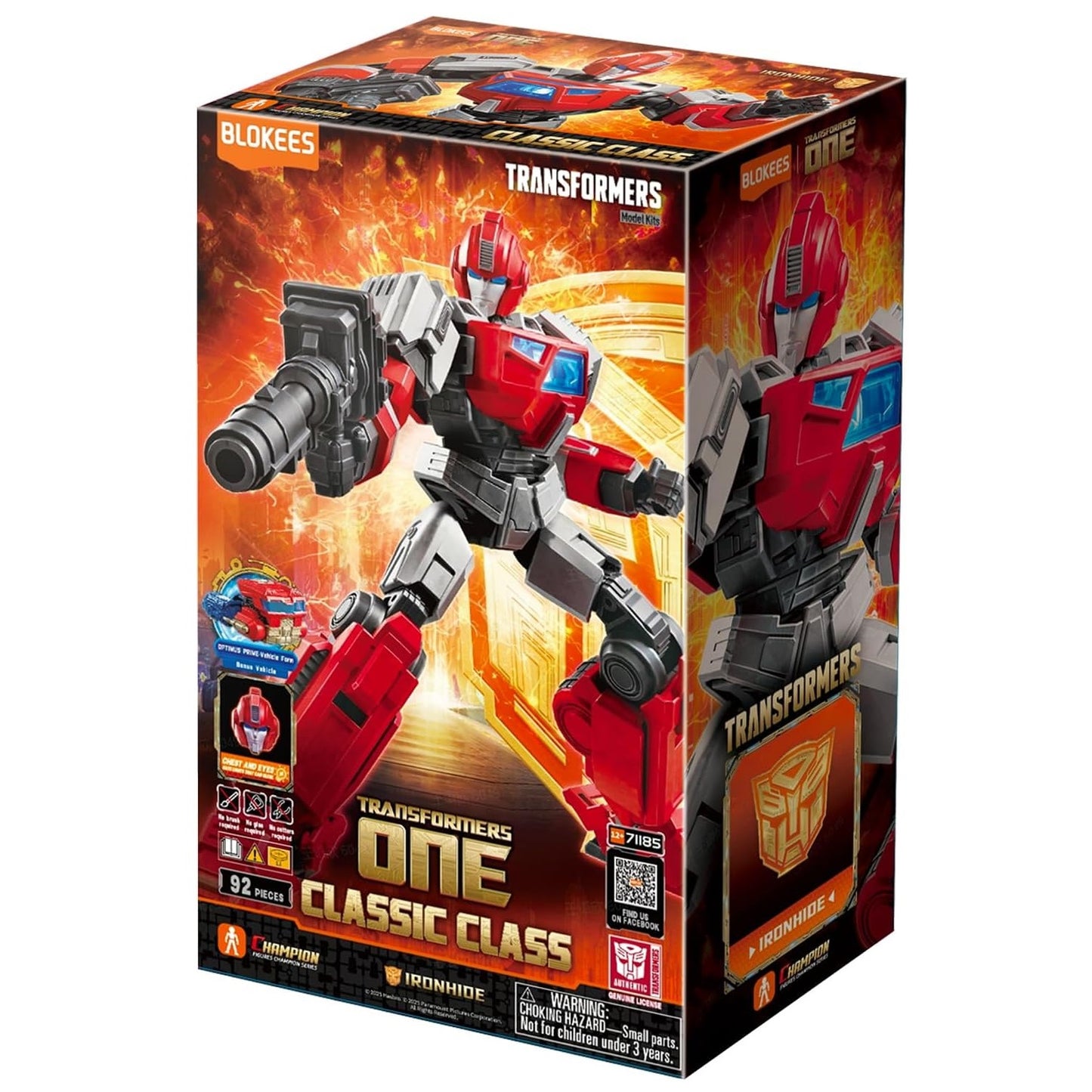 Blokees Transformers Model Kit Classic Class (Ironhide) Action Figure 71185