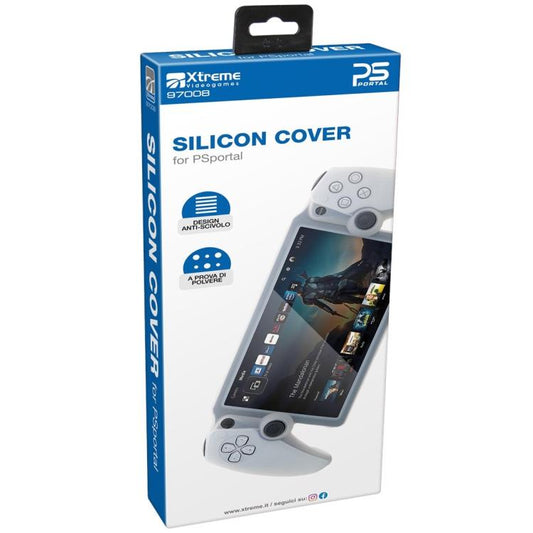 Xtreme - Cover Playstation Portal Ps Silicone Anti-Scivolo Custodia Trasparente