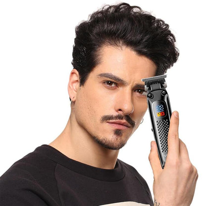 Vgr V-972 Trimmer Tagliacapelli Rasoio Elettrico Zero Rifinitore Barba Display