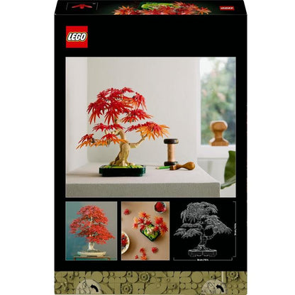 Lego - Flowers 10348 Botanicals Bonsai Di Acero Rosso Giapponese - Set 474Pz 18+