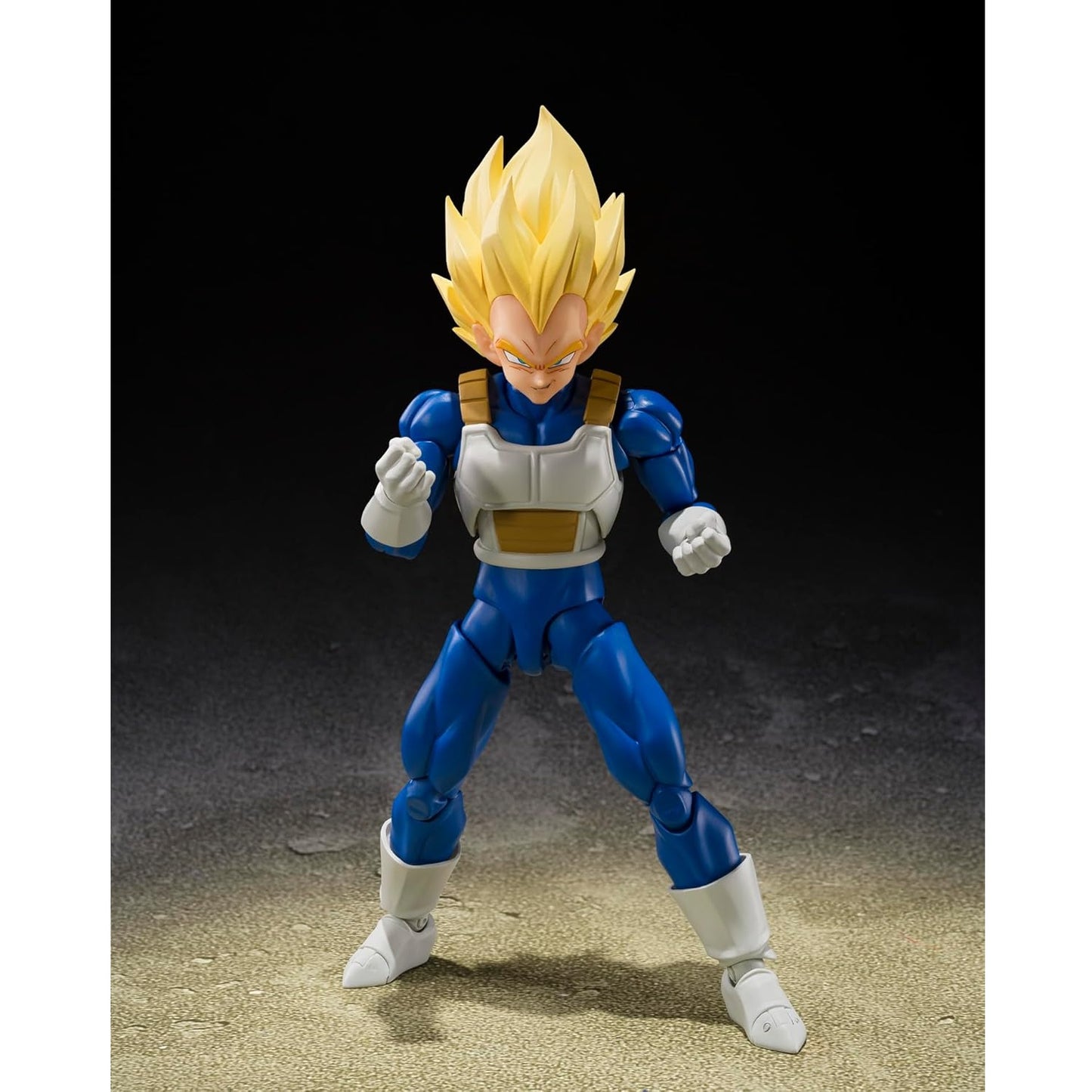 Bandai S.H. Figuarts - Dragon Ball Z: Super Saiyan Vegeta (Dangerous Pride) Action Figure da Collezione 14 cm