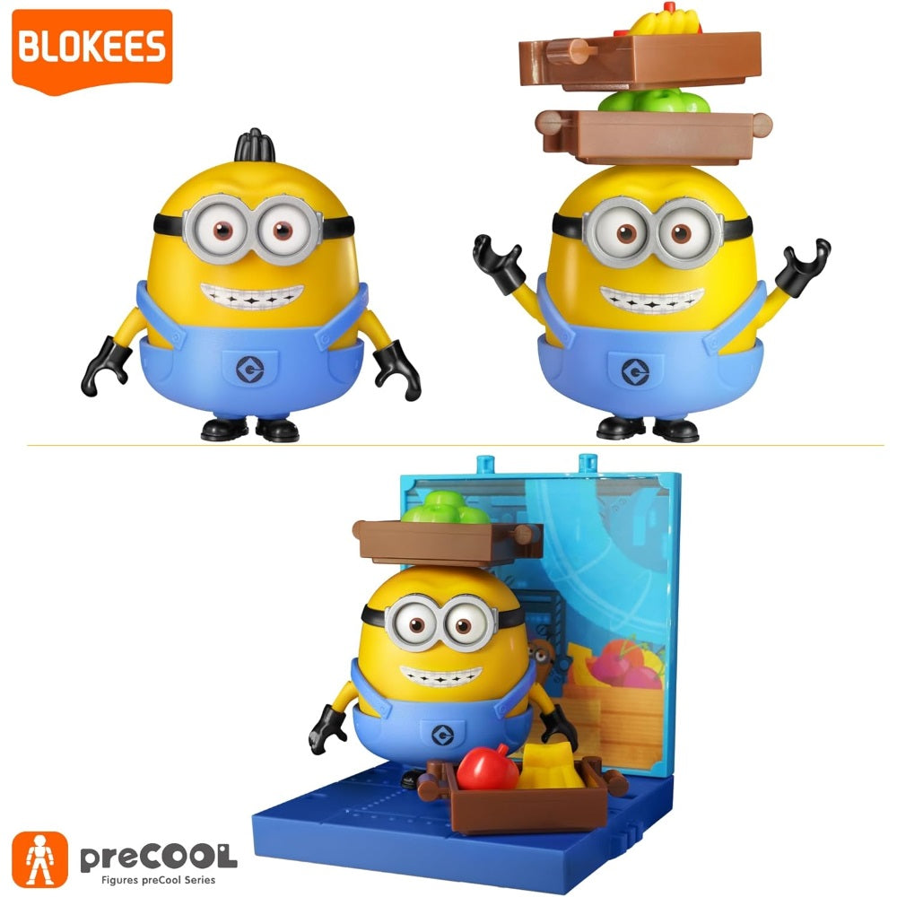 Blokees Minions - PreCool - Jelly Factory - Series 1 - Plastic Model Kits (Blind Box) CASE OF 8 - Action Figure da Collezione 74839