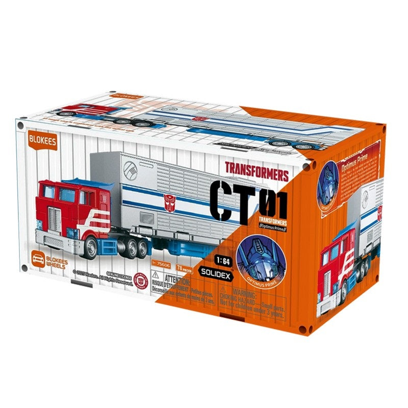 Blokees Transformers - Wheels: CT01 Optimus Prime - Veicolo da Collezione Action Figure Truck 75606