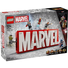 Lego - Marvel Logo 76313 Set (Sigla Marvel) Costruzioni 5 Mini Figure 931Pz 12+