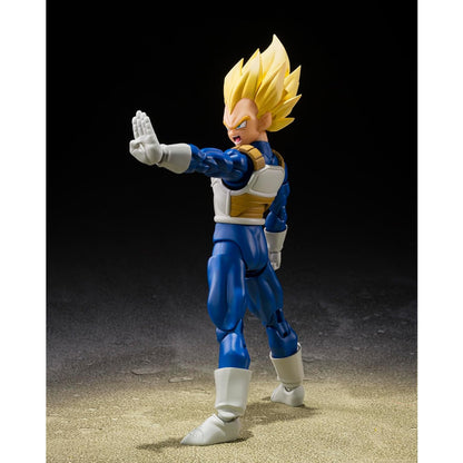 Bandai S.H. Figuarts - Dragon Ball Z: Super Saiyan Vegeta (Dangerous Pride) Action Figure da Collezione 14 cm