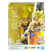 Bandai S.H. Figuarts - Dragon Ball Z: Son Goku (Leggendary Super Saiyan) - Action Figure da Collezione 15 cm