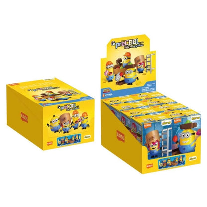 Blokees Minions - PreCool - Jelly Factory - Series 1 - Plastic Model Kits (Blind Box) CASE OF 8 - Action Figure da Collezione 74839