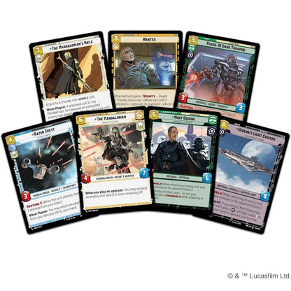 Star Wars Unlimited (Shadows Of The Galaxy) Starter Set 2 Giocatori Cioco Carte