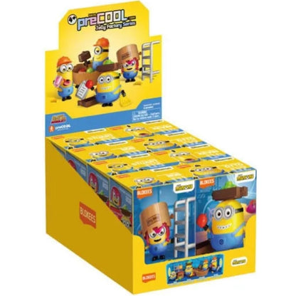 Blokees Minions - PreCool - Jelly Factory - Series 1 - Plastic Model Kits (Blind Box) CASE OF 8 - Action Figure da Collezione 74839