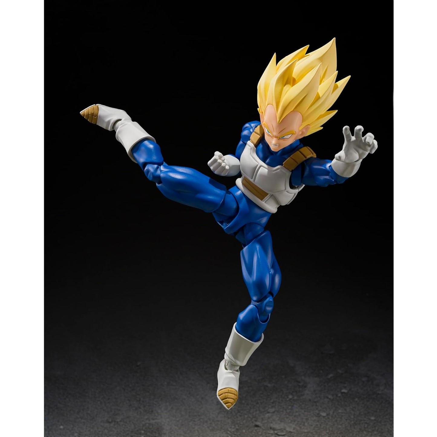 Bandai S.H. Figuarts - Dragon Ball Z: Super Saiyan Vegeta (Dangerous Pride) Action Figure da Collezione 14 cm