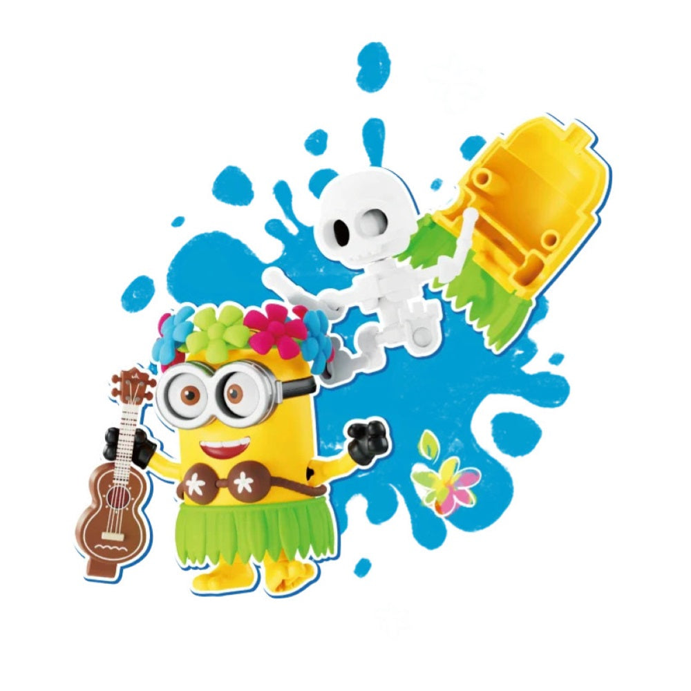 Blokees Minions - Mokoo Series 02 - Summer Bello (1 Random) - Action Figure da Collezione 75662