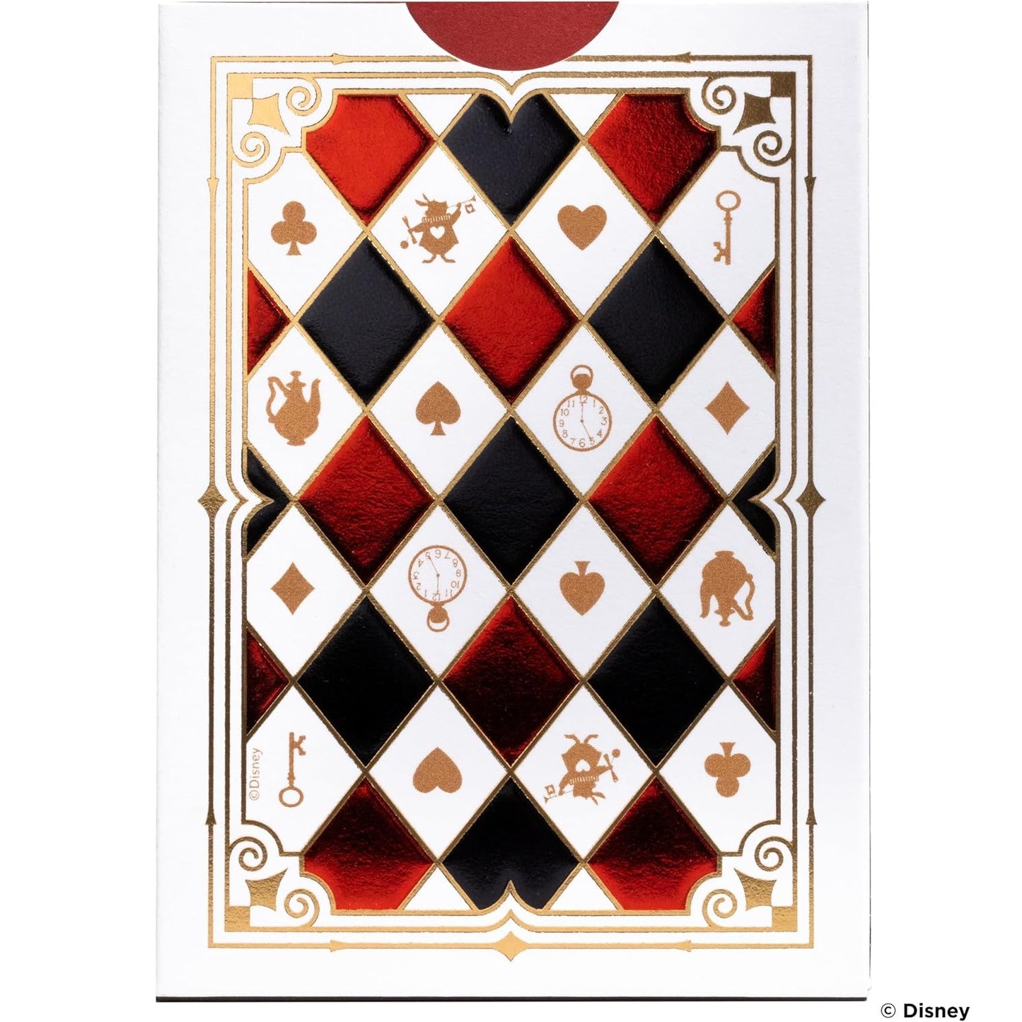 Bicycle - Disney (Alice in Wonderland) - Playing Cards - Mazzo di Carte da Collezione, Poker, Magia e Cardistry basato sul famoso film di Animzione Disney (Alice nel paese delle meraviglie)