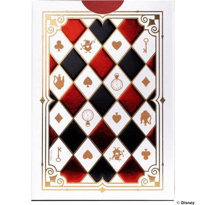 Bicycle - Disney (Alice in Wonderland) - Playing Cards - Mazzo di Carte da Collezione, Poker, Magia e Cardistry basato sul famoso film di Animzione Disney (Alice nel paese delle meraviglie)