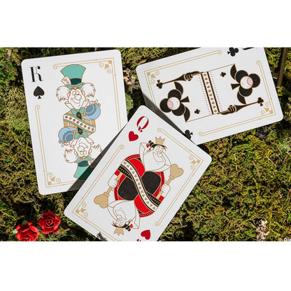 Bicycle - Disney (Alice in Wonderland) - Playing Cards - Mazzo di Carte da Collezione, Poker, Magia e Cardistry basato sul famoso film di Animzione Disney (Alice nel paese delle meraviglie)