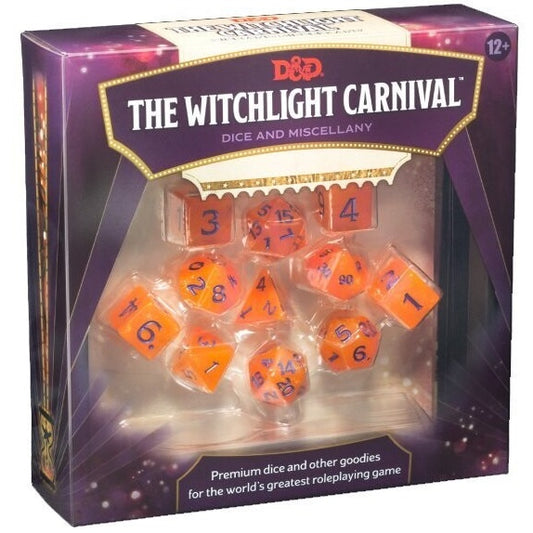 Dungeons & Dragons - The Witchlight Carnival: Dice And Miscellany - Rpg Set Dadi