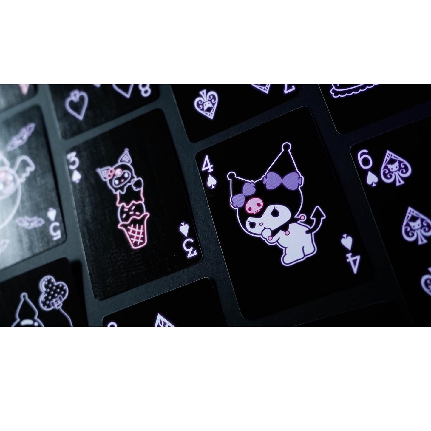 Bicycle - Hello Kitty (Kuromi) Sanrio - Playing Cards - Mazzo di Carte da Collezione, Poker, Magia e Cardistry basato sul famoso Anime Manga Giapponese