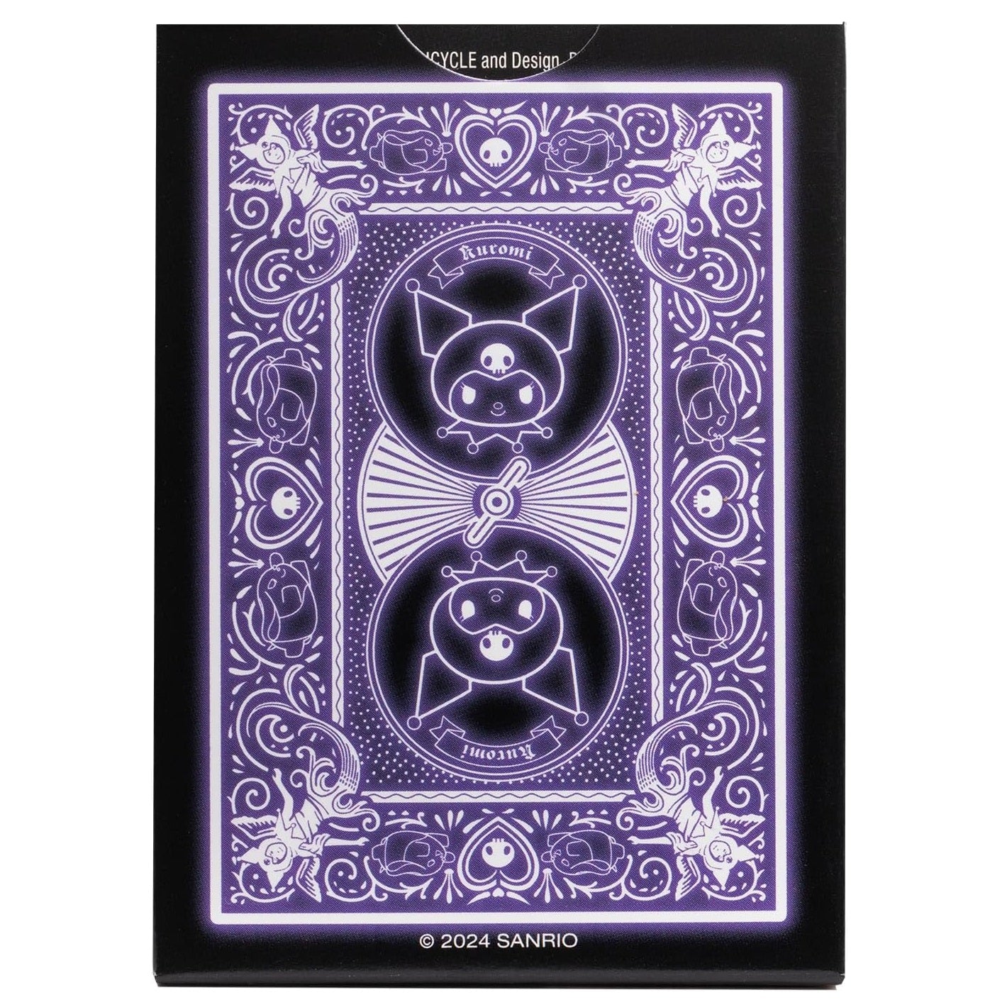 Bicycle - Hello Kitty (Kuromi) Sanrio - Playing Cards - Mazzo di Carte da Collezione, Poker, Magia e Cardistry basato sul famoso Anime Manga Giapponese