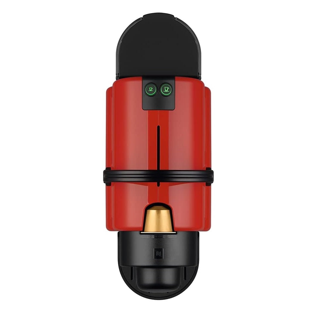 De'Longhi Inissia XN1005 Macchina da Caffè Espresso Regolabile a Capsule Nespresso - Rosso (Ruby Red)