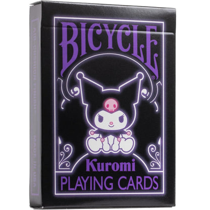 Bicycle - Hello Kitty (Kuromi) Sanrio - Playing Cards - Mazzo di Carte da Collezione, Poker, Magia e Cardistry basato sul famoso Anime Manga Giapponese