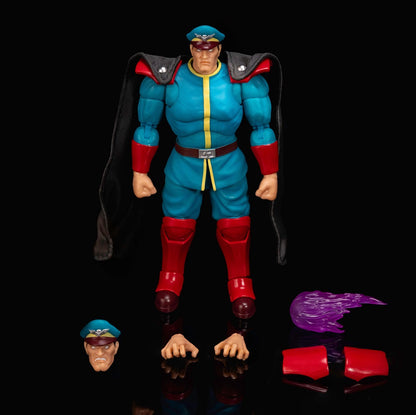 Jada - Ultra - Street Fighter II: The Final Challengers (M. Bison) Blu Player 2 Action Figure 15 cm