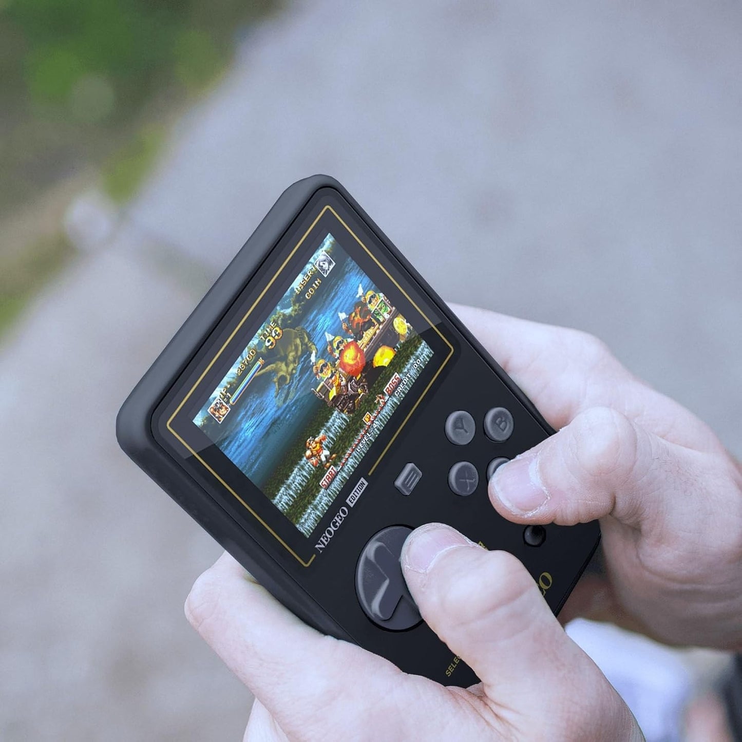 Super Pocket (NeoGeo® Edition) - Console Portatile con 14 giochi Arcade classici