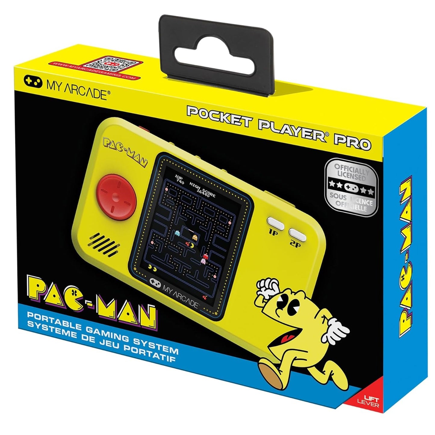 My Arcade Portable Pocket Player Pro (Pac-Man) Console Portatile Retro Game