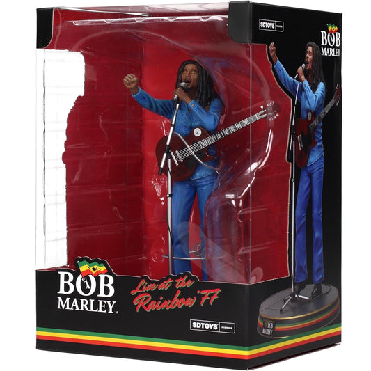 Sd Toys - Bob Marley Live in Concert Rainbow'77 Statua Figure Reggae 23 cm