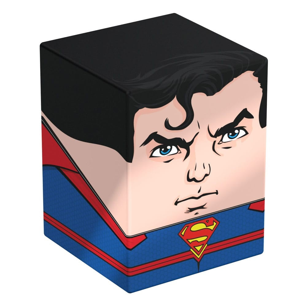 Squaroes Justice League JL003 (Superman) Box Collezione Scatola Porta Mazzo Carte TCG