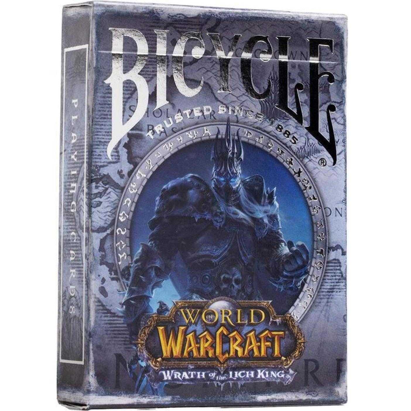 Bicycle - World of Warcraft:  Wrath The Lich King (L'ira del Re dei Lich) Playing Cards - Mazzo di Carte da Collezione, Poker, Magia e Cardistry basato sul famoso Videogioco Videogames