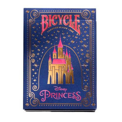 Bicycle - Disney (Princess Pink and Navy) Playing Cards - Mazzo di Carte da Collezione, Poker, Magia e Cardistry basato sul famoso film di Animzione Disney Principesse (1 Mazzo RANDOM)