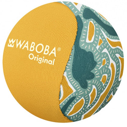 Waboba Pallina Original Skips on Water Ball (1pz) Palla che rimbalza sull’acqua, originale per saltare sull'oceano, lago e piscina – Giocattolo acquatico ad alte prestazioni per un'estate di divertimento senza fine (Astratto al neon)