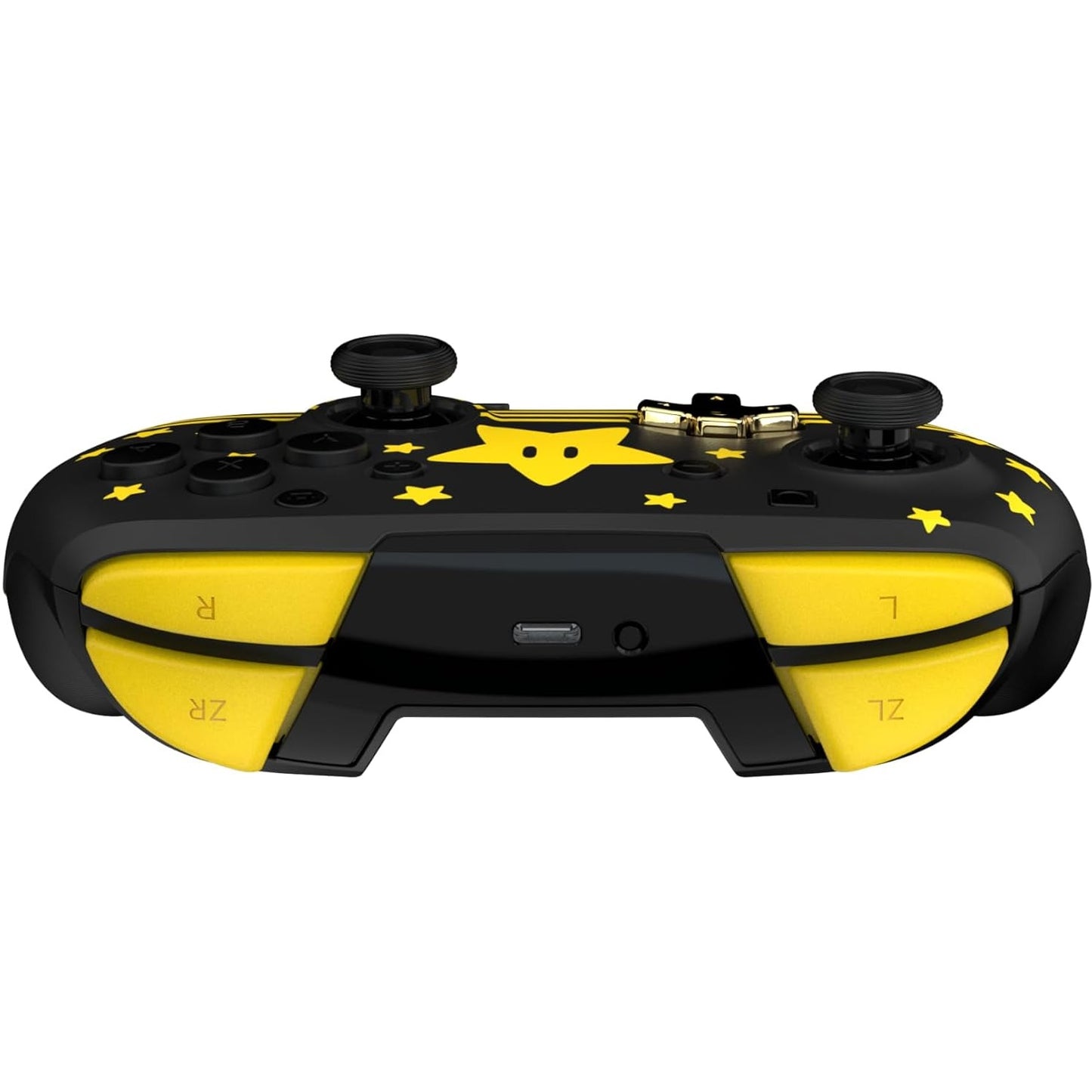 Turtle Beach - Rematch - Super Mario (Mario Star) Glow In the Dark - Controller da gaming wireless per Nintendo Switch 2, Funziona anche con Nintendo Switch/Oled/Lite - Pulsante C non disponibile.
